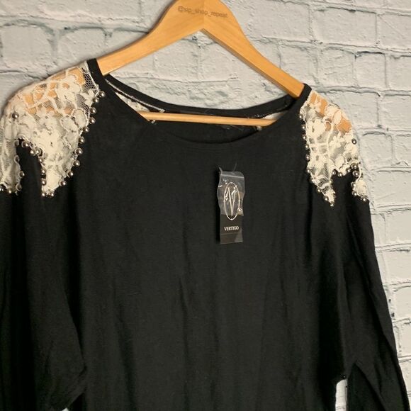 NWT Vertigo dolman Vintage inspired sweater. XS - Picture 3 of 6